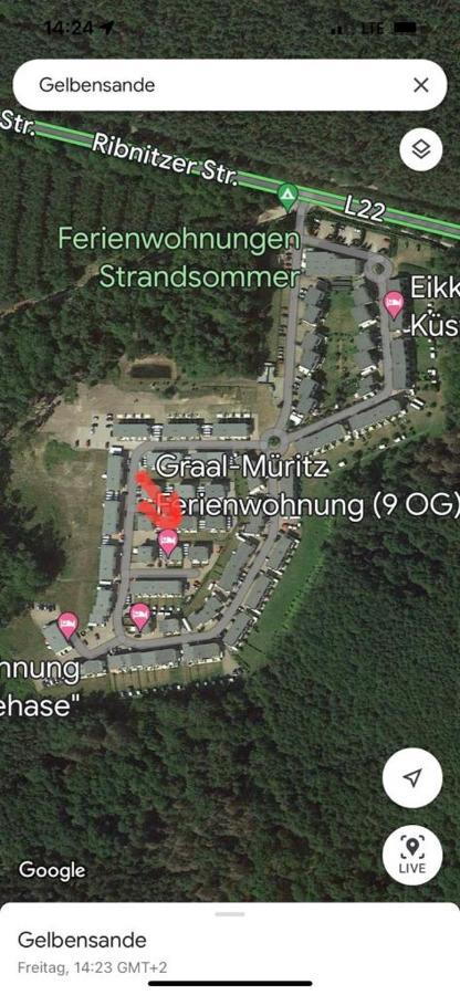 Ferienwohnung Heimathafen Kustenwald Gelbensande Eksteriør bilde